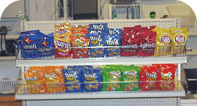 Retail Potato Chip Fixture